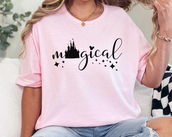 Disney Magical Castle Shirt Family Trip Vacation Matching Group Tee Gift Kids, 471080