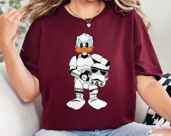 Disney Donald Duck Star Wars Stormtrooper Family Disneyland Matching Walt World Tee 471139