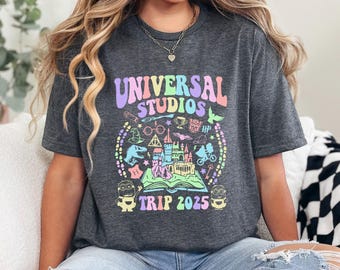 Camiseta Viaje a Universal Studios 2025, Camiseta de Universal Studios, Camiseta Viaje a Disney, Camiseta de Disneyworld, Camiseta Familiar a Juego de Disney 472931