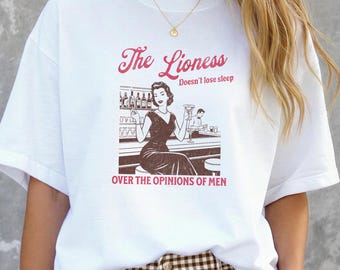 Unhinged Feminist Meme Tee, Opinionated Woman Graphic T-Shirt