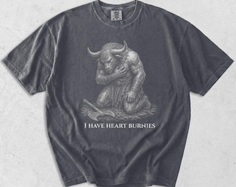 Funny GERD Heartburn Shirt, Indigestion Meme Tee, Greek Mythology Meme T-Shirt