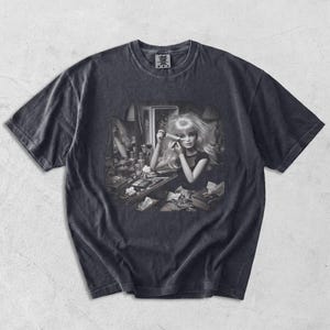 Camiseta para maquiadora, camiseta com meme de boneca para maquiadoras, presente para esteticistas desvairadas