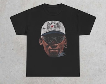 Stussy X Dennis Rodman Vintage T Shirt XL King of Rebound Graphic