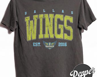 Dallas Wings Basketball Team Est 2016 Comfort Colors Shirt