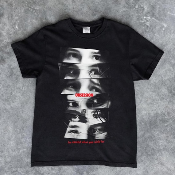 Obsession Movie Shirt with Be Careful What You Wish For Eye Collage, 2026 Thriller Film Lover Gift