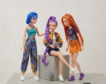 Anime KPop Dolls Set – Rumi Mira Zoey Demon Hunter Plush Kawaii Collectible Toys