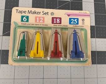 4 Piece Bias Tape Maker - Free Shipping Included