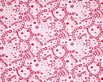 50093- 1/2 yard of Jennifer Paganelli -Hotel Fredriksted Patrice in Pink