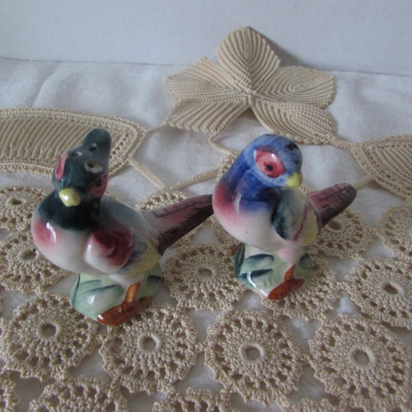 Bird Salt and Pepper Shakers Etsy