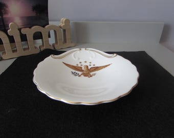 Vintage Federal Eagle Trinket Dish - Made in Japan