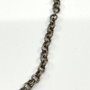 Vintage Brighton Silver Tone Scroll Heart Pendant Necklace Retro Romantic Y2K image 4