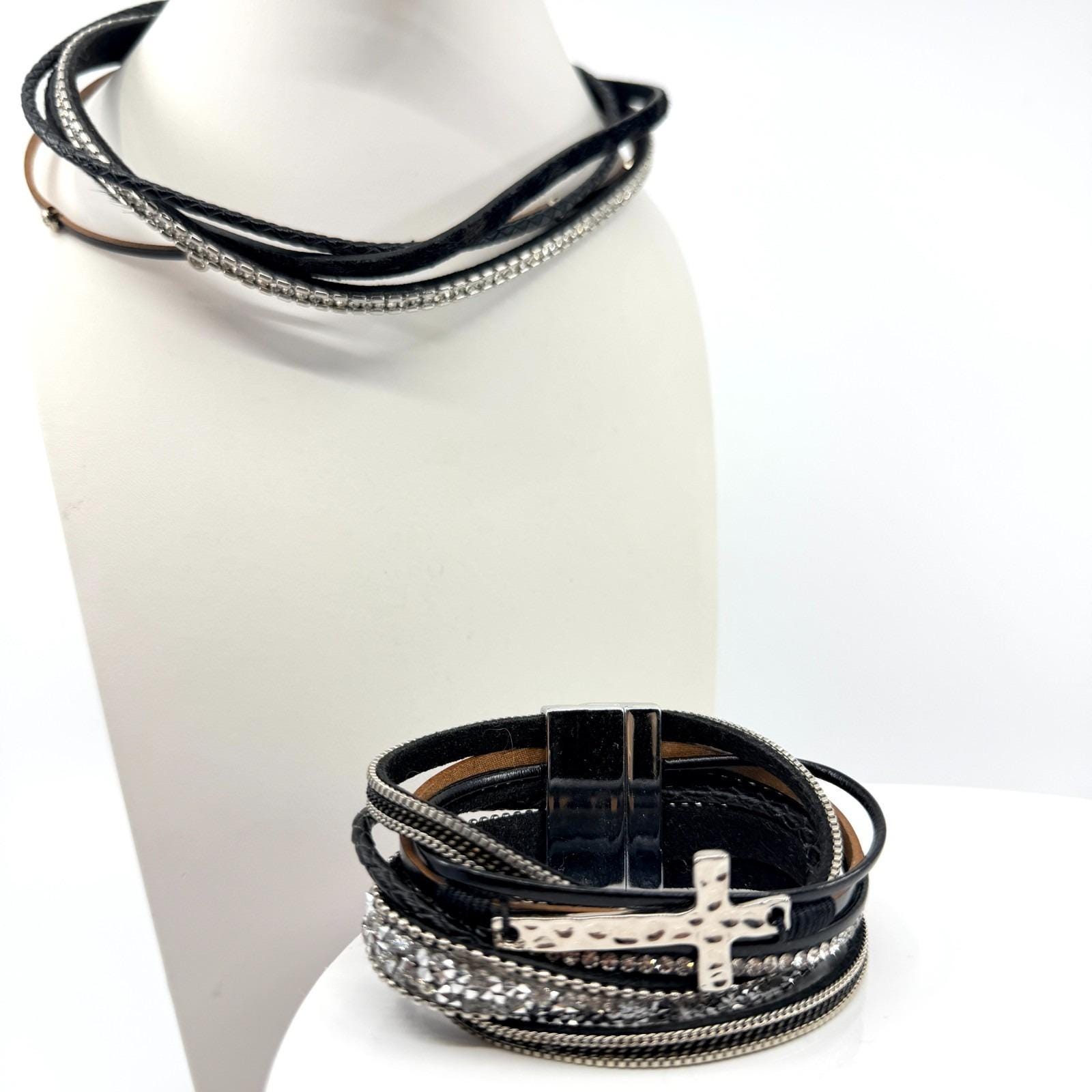 90s Leather Bracelet - Etsy