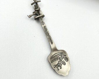 Vintage New Orleans Bourbon Street Souvenir Lepel Paardenkoets Verzamelaarscadeau