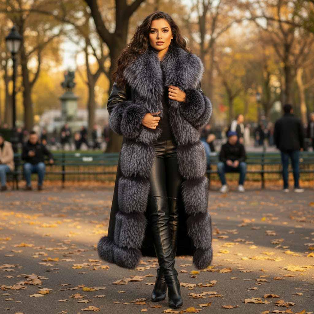 Siberian Fur Coat - Etsy