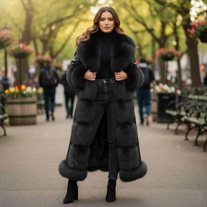 Siberian Fur Coat - Etsy