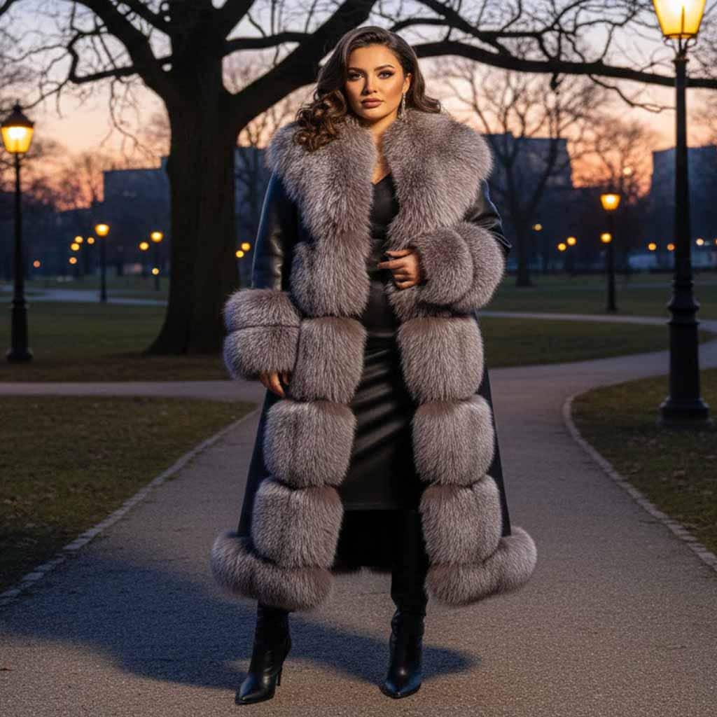 Siberian Fur Coat - Etsy