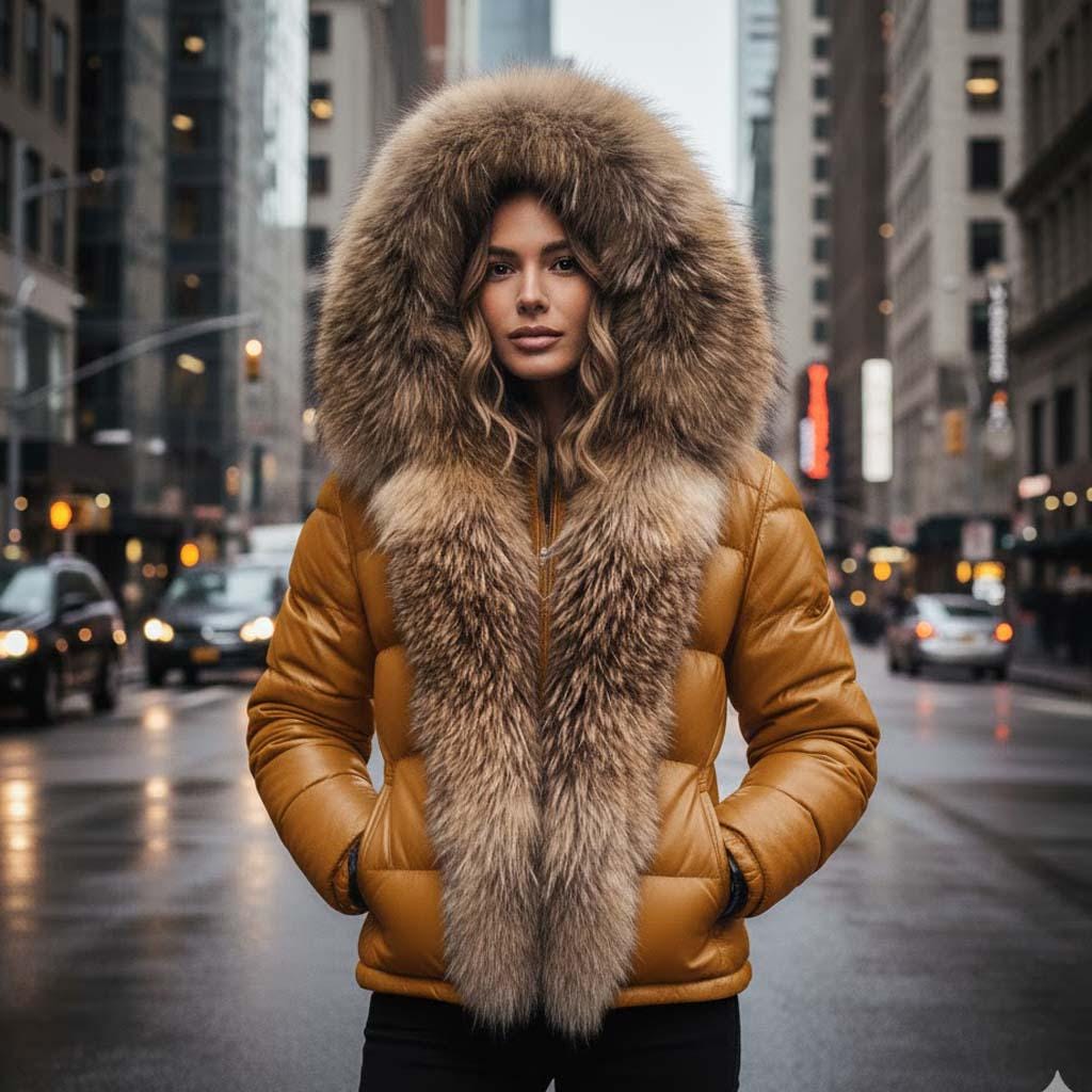 Fox fur jacket - Etsy 日本