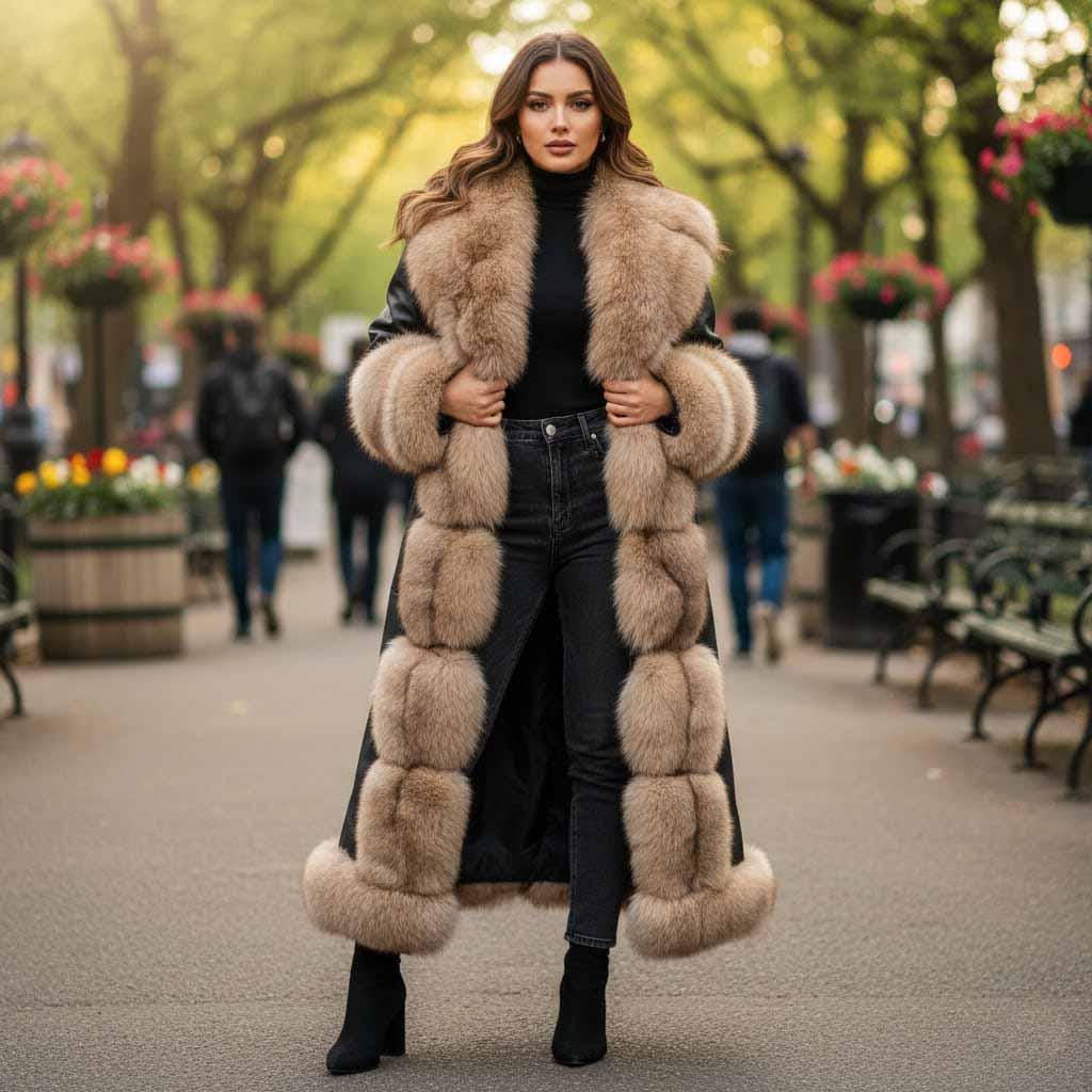 Siberian Fur Coat - Etsy