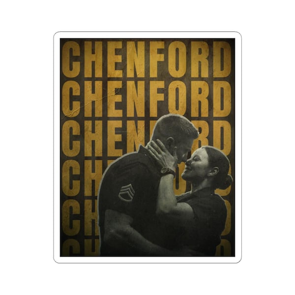 Chenford Poster Kiss-Cut Sticker | The Rookie