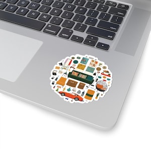 All Things Lucy Chen Sticker, Kiss-Cut Sticker | The Rookie