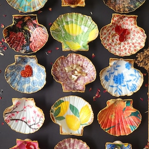 La coquille Saint-Jacques à Bijoux / Vide poche coquillage / Recharge de pierres