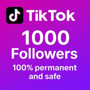 Boost Tiktok 1,000 Real Followers + Course – Fast Delivery & 100% Safe Promotion
