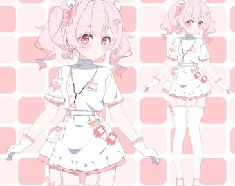 既製のLive2D Vtuberモデル：すぐに使用可能、VTubeStudio対応