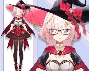 Premade Live2D Vtuber Model: Ready to Use, VTubeStudio Compatible