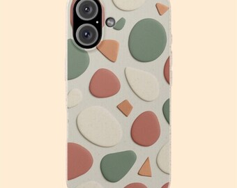 Telefoonhoesje: matte aardetinten, milieuvriendelijk