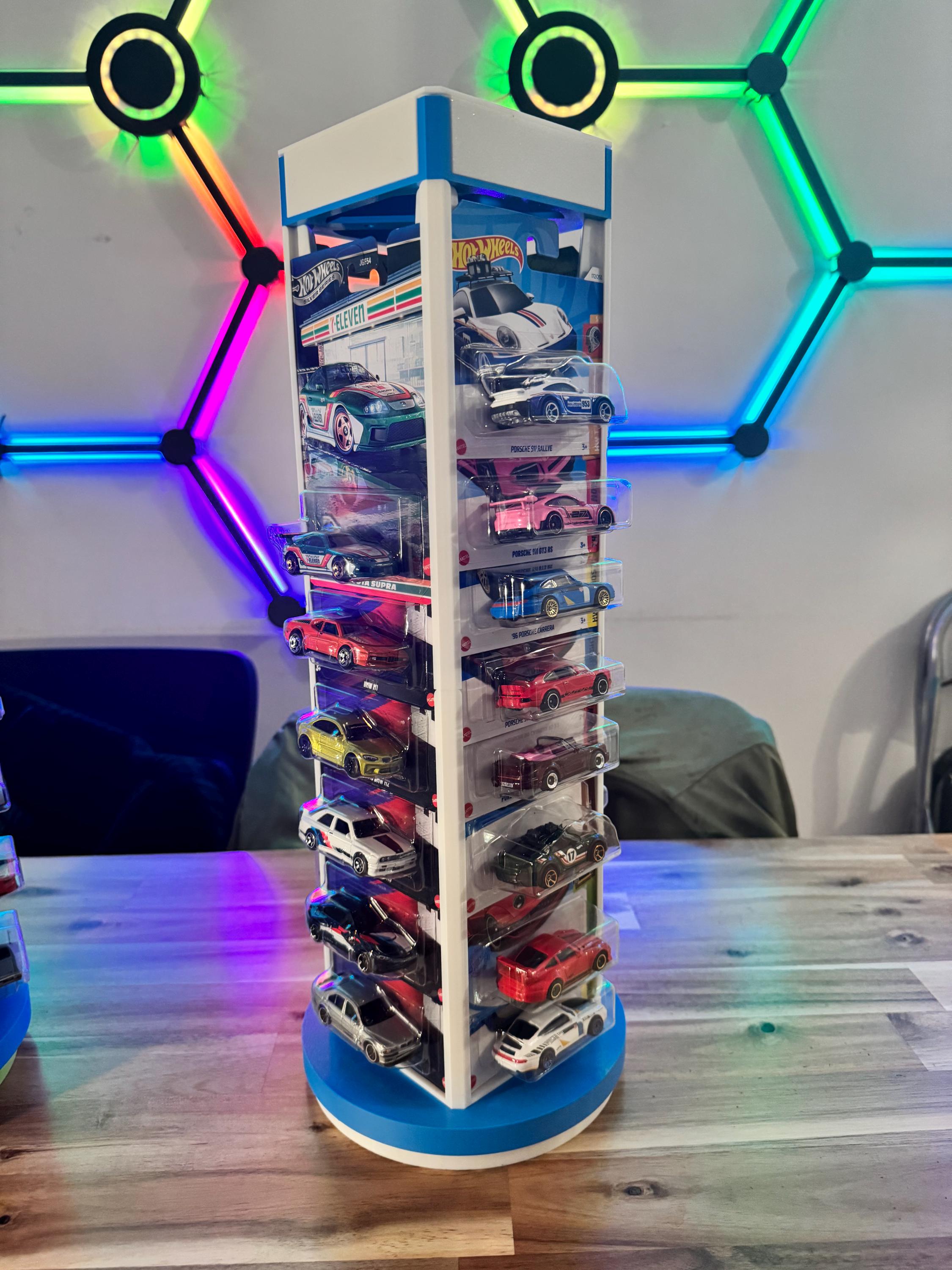 Hotwheels Rotating Display - Etsy