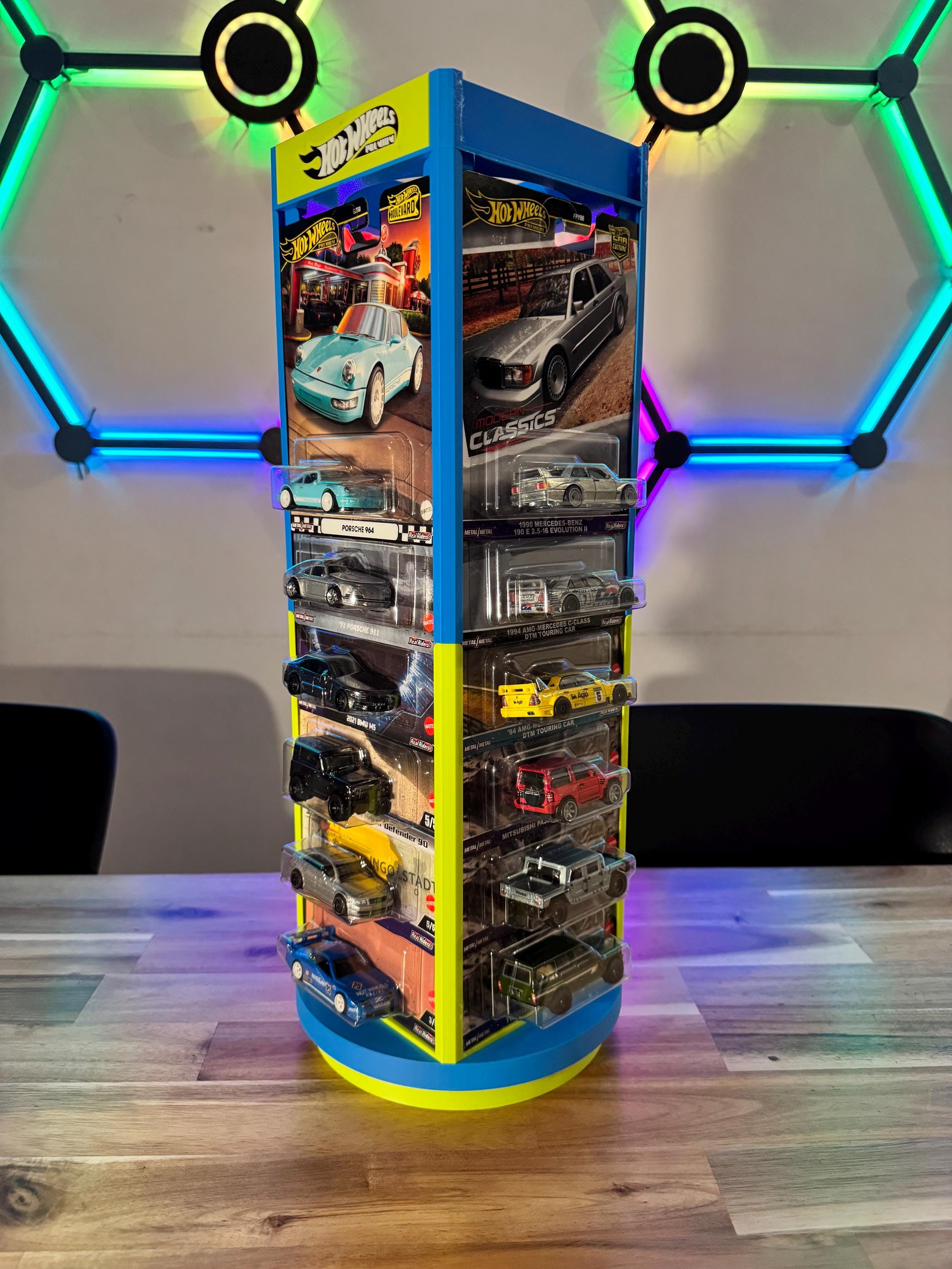 Hotwheels Rotating Display - Etsy
