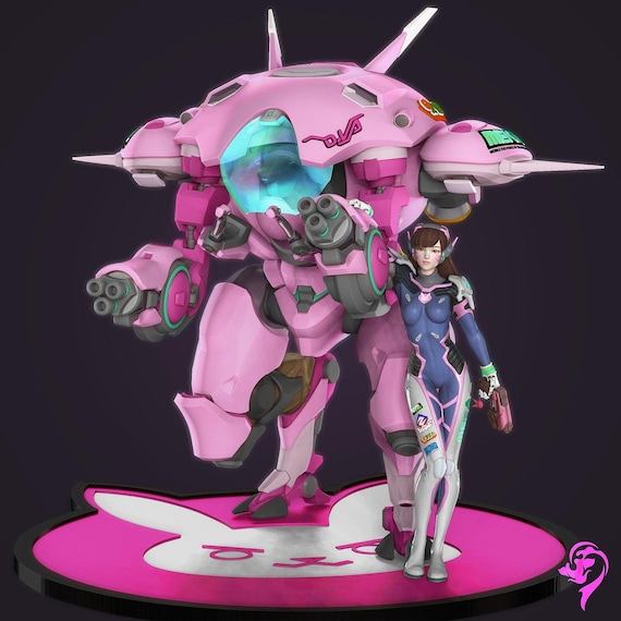 Figure D.va - Overwatch - 1/7 Scale - Garage Kit - Etsy