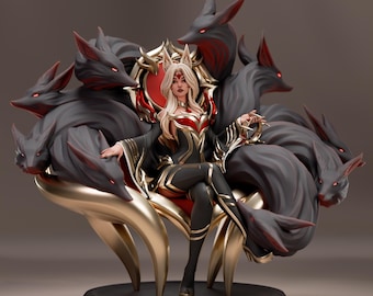 Figure Ahri Immortalized Legend - League of Legends - 1/7 Scale - Garage Kit