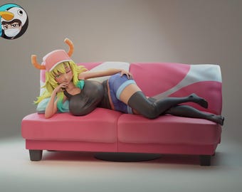 Figur Lucoa (Quetzalcoatl) - Kobayashi-san - Maßstab 1:6 - Garagenbausatz