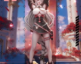 Figur Prinz Heinrich – Azur Lane – Maßstab 1:7 – Garagenbausatz