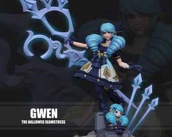 Figur Gwen – League of Legends – Maßstab 1:7 – Garagenbausatz