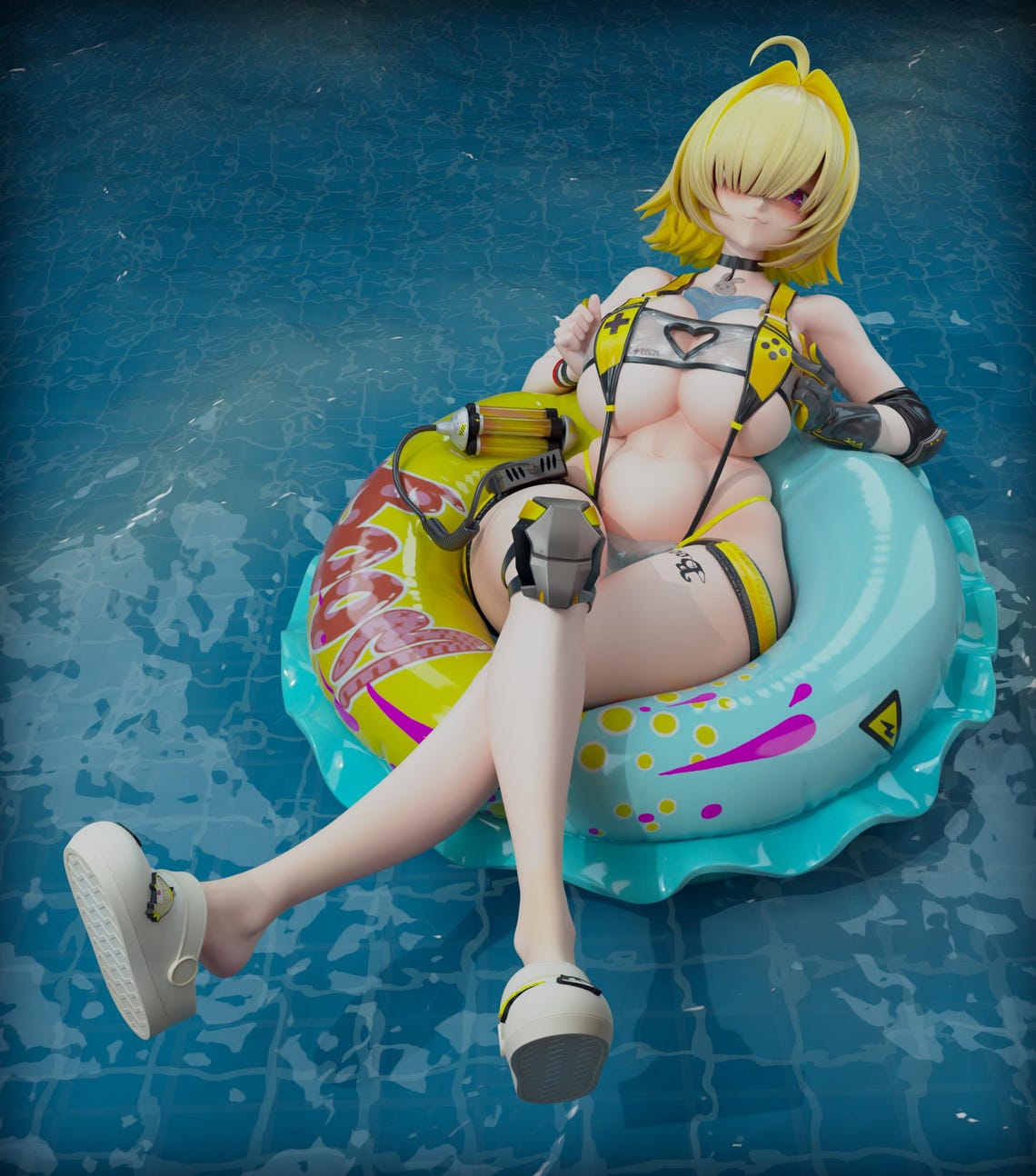 Figure Elegg - Goddess of Victory: Nikke - 1/7 Scale - Garage Kit Resin ...