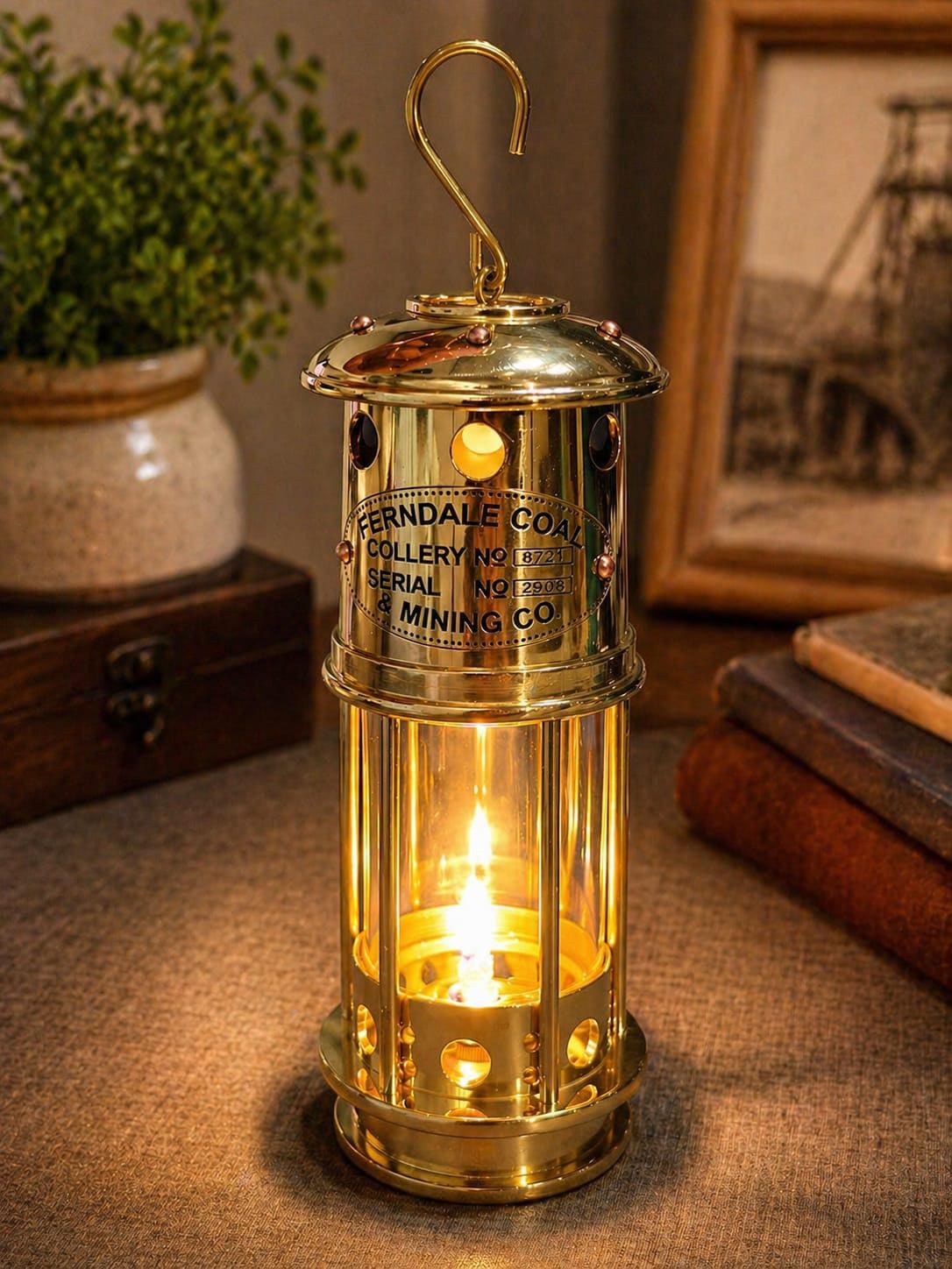 Coal Mining Lamp - Etsy