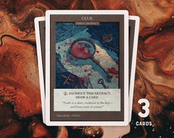 3 fichas de pista • MTG / RT025