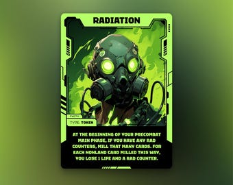Radiation Token • MTG | FW174
