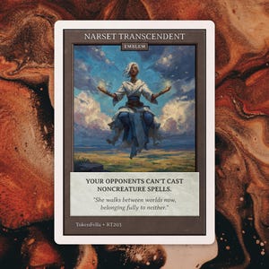 Narset Emblem Token • MTG | RT203