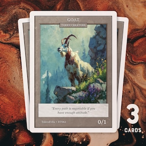 3x Goat Token • MTG | RT061