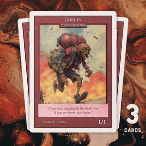 3 pedine Goblin • MTG / RT062