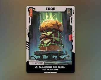 食物トークン | MTG 無色アーティファクト | 未来アニメデザイン | フューチャーウェーブ | FW056