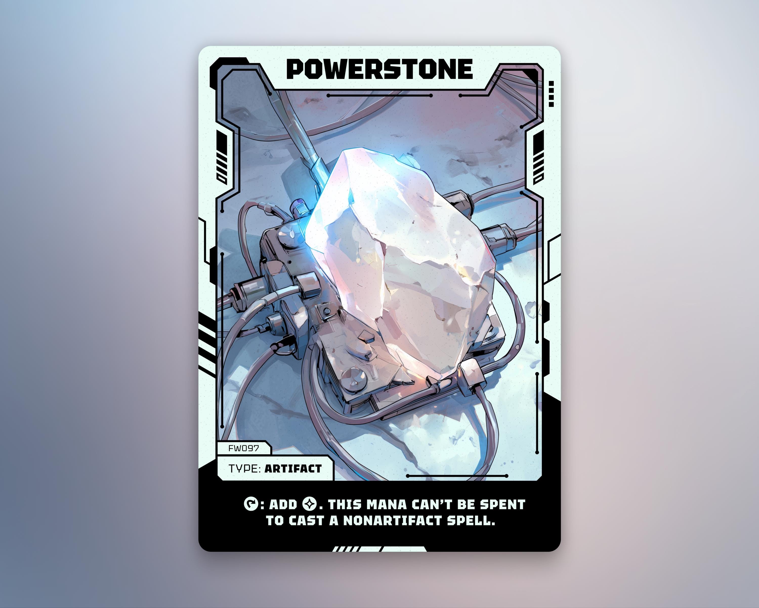 Mtg Powerstone Token - Etsy