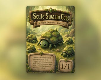 Scute Swarm Copy | MTG Token