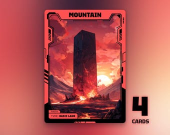 4x Mountain • MTG | FW159