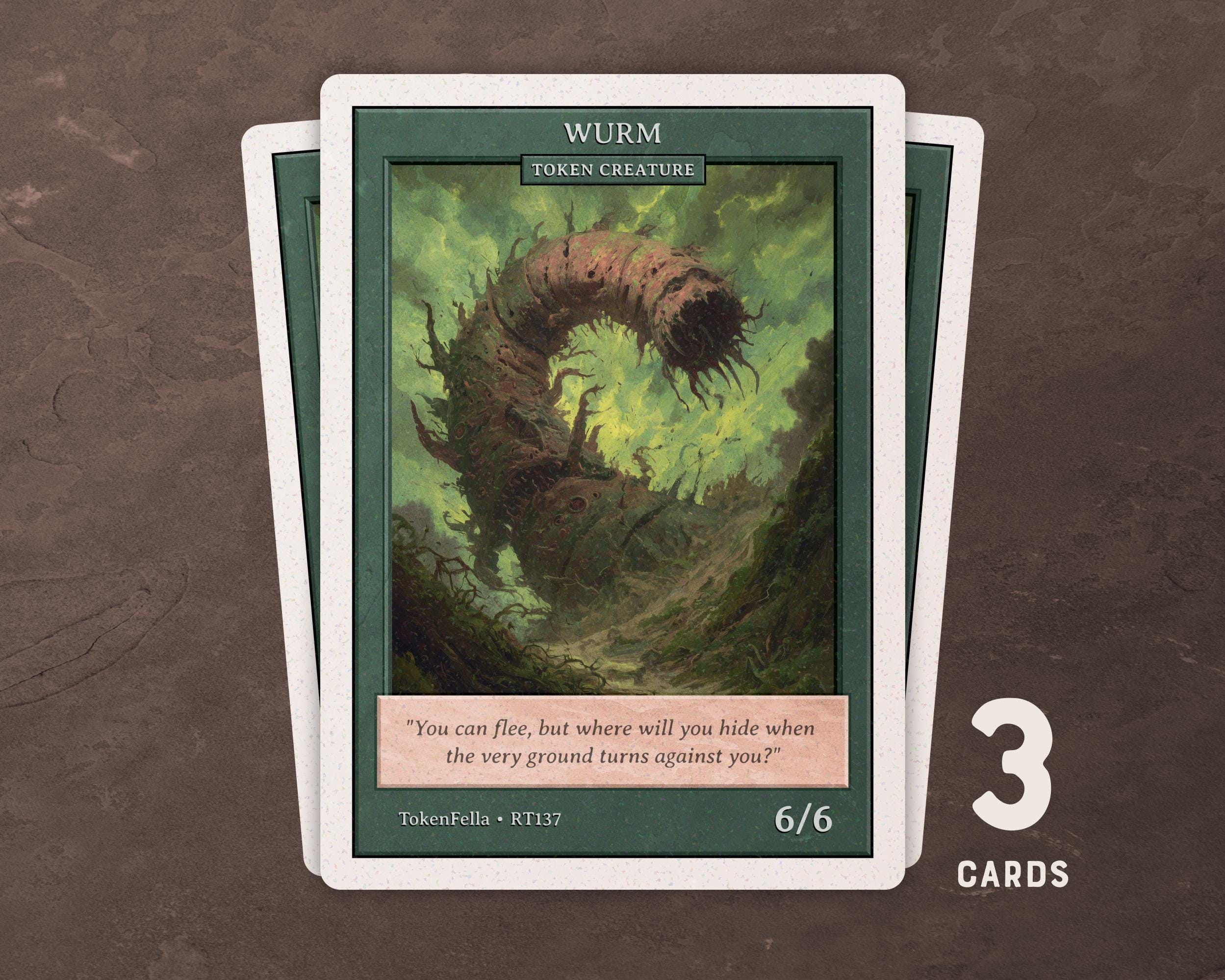 EDH Wurm Commander Deck – Baru, Grothama & Garruk – NM MTG Ready-to-Play