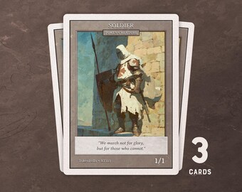 3x Soldier Token • White 1/1 • MTG | RT113