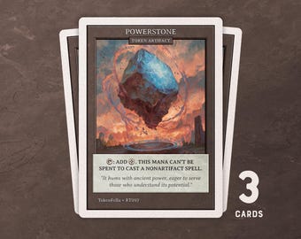 mtg powerstone cards Magic The Gathering - The Brothers War - Tokens - Powerstone